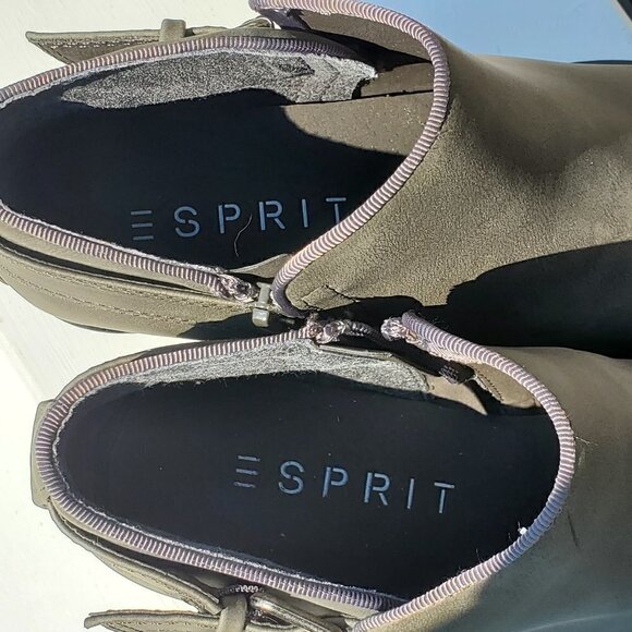 ESPRIT GREY ANKLE BOOT SIZE 6. - Picture 4 of 8